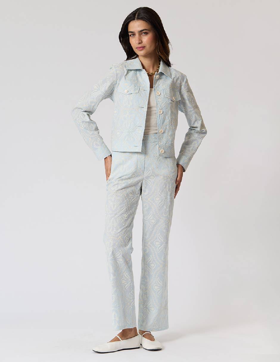 Pantalón regular regular para mujer